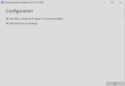 Install Docker Desktop 3
